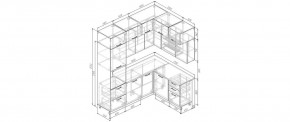 Кухня угловая Элеганция 2200*1700 (Стол. 38мм) в Коротчаево - korotchaevo.mebel24.online | фото 2