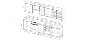 Кухонный гарнитур Антик 3000 (Стол. 26мм) в Коротчаево - korotchaevo.mebel24.online | фото 2