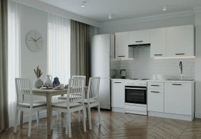 Кухонный гарнитур Белый Глянец 2000 (Стол. 26мм) в Коротчаево - korotchaevo.mebel24.online | фото 1