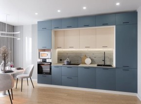 Кухонный гарнитур Фьюжн 3400 (Стол. 26мм) в Коротчаево - korotchaevo.mebel24.online | фото