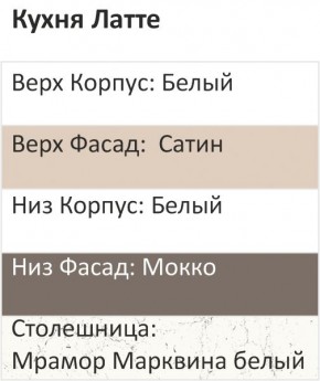 Кухонный гарнитур Латте 1000 (Стол. 38мм) в Коротчаево - korotchaevo.mebel24.online | фото 3
