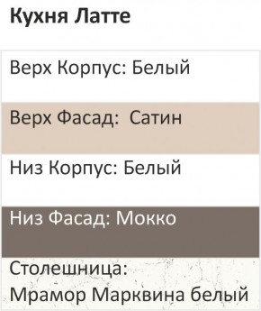 Кухонный гарнитур Латте 1200 (Стол. 38мм) в Коротчаево - korotchaevo.mebel24.online | фото 3