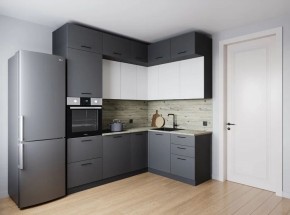 Кухонный гарнитур Меренга 2200*1700 (Стол. 26мм) в Коротчаево - korotchaevo.mebel24.online | фото