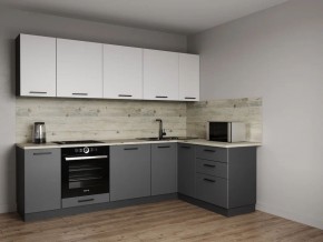 Кухонный гарнитур Меренга 2600*1600 (Стол. 38мм) в Коротчаево - korotchaevo.mebel24.online | фото