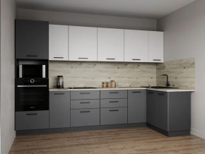 Кухонный гарнитур Меренга 3200*1400 (Стол. 38 мм) в Коротчаево - korotchaevo.mebel24.online | фото 1