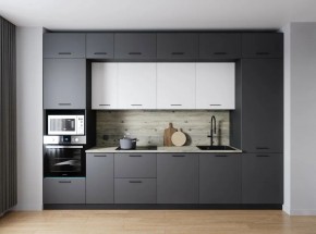 Кухонный гарнитур Меренга 3400 (Стол. 26мм) в Коротчаево - korotchaevo.mebel24.online | фото 1