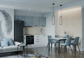 Кухонный гарнитур Ниагара 2550 (Стол. 26мм) в Коротчаево - korotchaevo.mebel24.online | фото 1