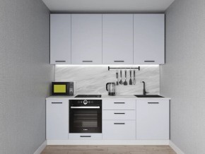 Кухонный гарнитур Смоки 2200 h950 (Стол. 26мм) в Коротчаево - korotchaevo.mebel24.online | фото