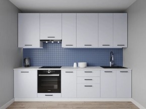 Кухонный гарнитур Смоки 2400 h950 (Стол. 26мм) в Коротчаево - korotchaevo.mebel24.online | фото 1