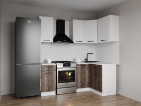 Кухонный гарнитур Старое Дерево 2000*1200 (Стол. 38мм) в Коротчаево - korotchaevo.mebel24.online | фото