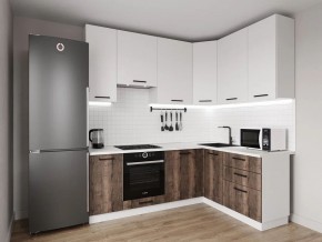 Кухонный гарнитур Старое Дерево 2200*1600 h950 (Стол. 26мм) в Коротчаево - korotchaevo.mebel24.online | фото 1