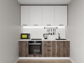 Кухонный гарнитур Старое Дерево 2200 h950 (Стол. 26мм) в Коротчаево - korotchaevo.mebel24.online | фото 1
