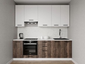 Кухонный гарнитур Старое Дерево 2400 h950 (Стол. 38мм) в Коротчаево - korotchaevo.mebel24.online | фото 1
