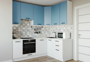 Кухонный гарнитур угловой Капри 2200х1600 h950 (Стол. 38мм) в Коротчаево - korotchaevo.mebel24.online | фото 1