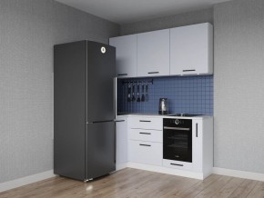 Кухонный гарнитур угловой Смоки 1000*1800 (Стол. 38 мм) в Коротчаево - korotchaevo.mebel24.online | фото 1