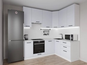 Кухонный гарнитур угловой Смоки 2200*1600 h950 (Стол. 26мм) в Коротчаево - korotchaevo.mebel24.online | фото 1