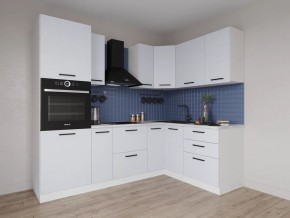 Кухонный гарнитур угловой Смоки 2400*1600 (Стол. 38мм) в Коротчаево - korotchaevo.mebel24.online | фото 1
