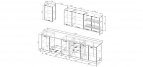 Кухонный гарнитур Умбра 2800 (Стол. 26мм) в Коротчаево - korotchaevo.mebel24.online | фото 2