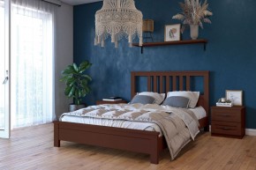 ЛАУРА Кровать из массива 1600 в Коротчаево - korotchaevo.mebel24.online | фото 1