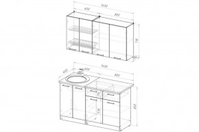 ЛОТОС Кухонный гарнитур Макси 2 (1800 мм) в Коротчаево - korotchaevo.mebel24.online | фото 2