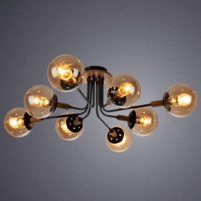 Люстра на штанге Arte Lamp Oxford A2716PL-8BK в Коротчаево - korotchaevo.mebel24.online | фото 2