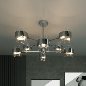 Люстра на штанге Eurosvet Arcada 70127/8 хром в Коротчаево - korotchaevo.mebel24.online | фото 5