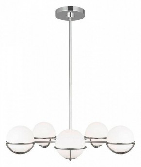 Люстра на штанге Feiss Apollo FE-APOLLO5-PN в Коротчаево - korotchaevo.mebel24.online | фото