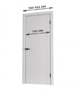 Межкомнатная дверь Bolivar Каньон браун (комплект) 700 в Коротчаево - korotchaevo.mebel24.online | фото