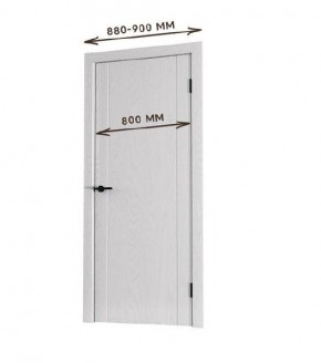 Межкомнатная дверь Bolivar Каньон браун (комплект) 800 в Коротчаево - korotchaevo.mebel24.online | фото