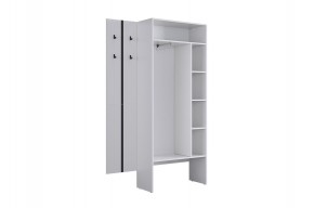 МЕРСИ Прихожая (модульная) белое дерево в Коротчаево - korotchaevo.mebel24.online | фото 7