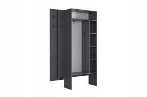 МЕРСИ Прихожая (модульная) графит в Коротчаево - korotchaevo.mebel24.online | фото 7