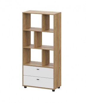 МИЛАН Стеллаж (Белый Матовый) в Коротчаево - korotchaevo.mebel24.online | фото