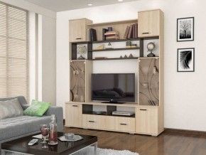 Мини-стенка ОГЦС-1 Оскар-18 венге-дуб в Коротчаево - korotchaevo.mebel24.online | фото
