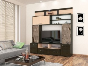 Мини-стенка ОГЦС-2 Оскар-18 венге-дуб в Коротчаево - korotchaevo.mebel24.online | фото