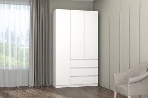 МС "Хилтон" Шкаф №2 1200 (Белый текстурный) в Коротчаево - korotchaevo.mebel24.online | фото