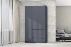 МС "Хилтон" Шкаф №2 1200 (Графит) в Коротчаево - korotchaevo.mebel24.online | фото