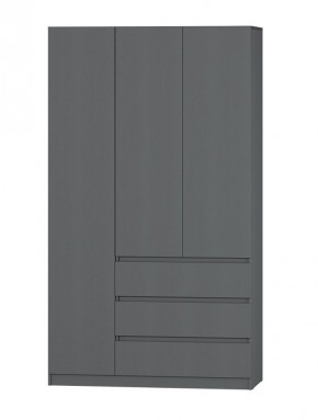 МС "Хилтон" Шкаф №2 1200 (Графит) в Коротчаево - korotchaevo.mebel24.online | фото 2