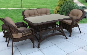 Набор уличный T130Br/LV520BB-Brown/Beige в Коротчаево - korotchaevo.mebel24.online | фото 2