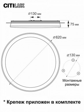 Накладной светильник Citilux Спутник CL734900G в Коротчаево - korotchaevo.mebel24.online | фото 12