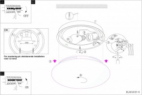 Накладной светильник Eglo ПРОМО Ella 81635 в Коротчаево - korotchaevo.mebel24.online | фото 2