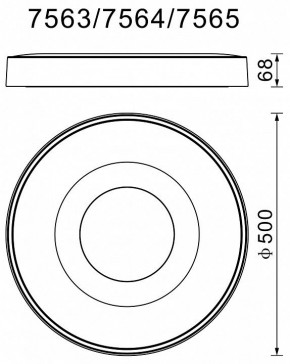 Накладной светильник Mantra Coin 7565 в Коротчаево - korotchaevo.mebel24.online | фото 3