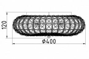 Накладной светильник Maytoni Broche DIA902-04-N в Коротчаево - korotchaevo.mebel24.online | фото 2