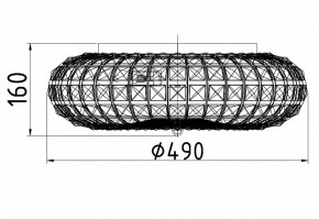 Накладной светильник Maytoni Broche DIA902-06-N в Коротчаево - korotchaevo.mebel24.online | фото 3