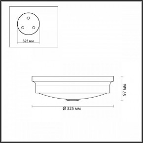 Накладной светильник Odeon Light Marsei 4825/3C в Коротчаево - korotchaevo.mebel24.online | фото 4