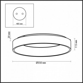 Накладной светильник Odeon Light Sole 4062/50CL в Коротчаево - korotchaevo.mebel24.online | фото 5