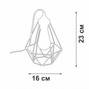Настольная лампа декоративная Vitaluce V2803 V2803-1/1L в Коротчаево - korotchaevo.mebel24.online | фото 3