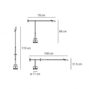 Настольная лампа офисная Artemide  A009210 в Коротчаево - korotchaevo.mebel24.online | фото 7