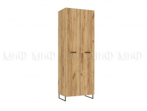 НЭНСИ LOFT Шкаф 2-х ств. 800 (Дуб крафт) в Коротчаево - korotchaevo.mebel24.online | фото 1