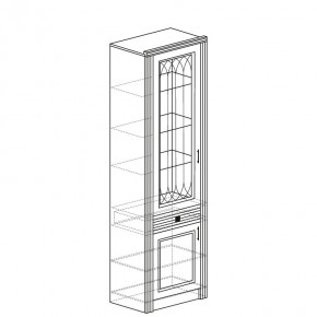 ОРЛЕАН Гостиная (модульная) ясень темный в Коротчаево - korotchaevo.mebel24.online | фото 7