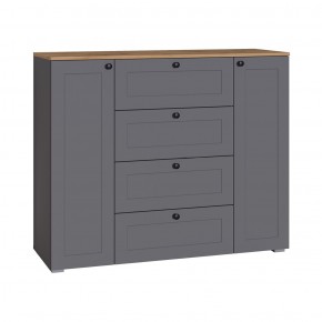 ОСТИН Спальный гарнитур (модульный) графит в Коротчаево - korotchaevo.mebel24.online | фото 11